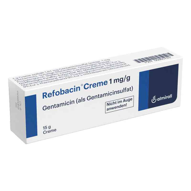 Refobacin 15 g von ALMIRALL HERMAL GmbH PZN 00860783