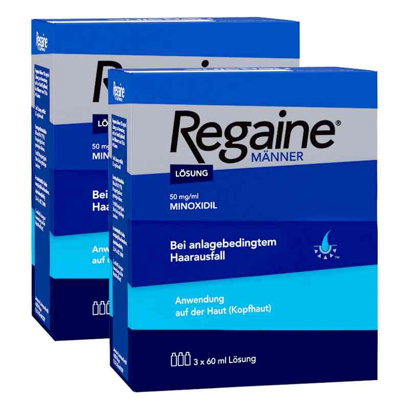 Regaine® Männer Lösung 2x3x60 ml von Kenvue Germany GmbH (OTC) PZN 08101009