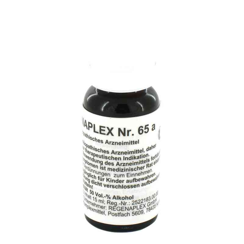 Regenaplex Nummer 65 a Tropfen 15 ml von REGENAPLEX GmbH PZN 02643179