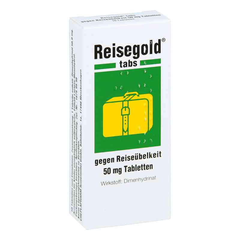 Reisegold tabs gegen Reiseübelkeit 10 stk von CHEPLAPHARM Arzneimittel GmbH PZN 07555072