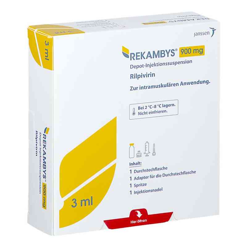 Rekambys 900 Mg Depot-injektionssuspension 1X3 ml von ViiV Healthcare GmbH PZN 16830732