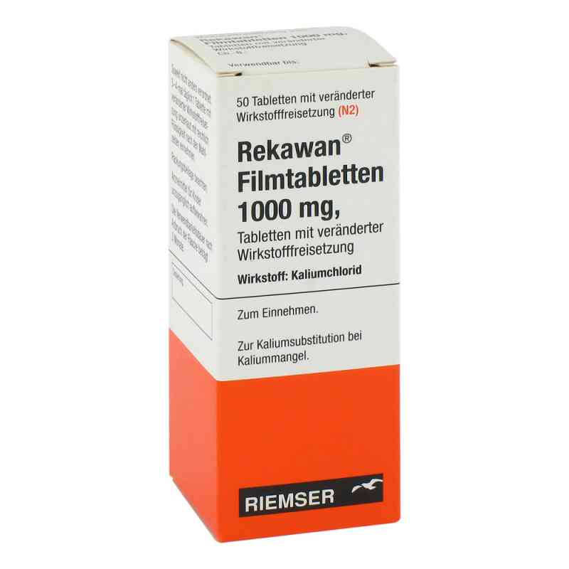 Rekawan Filmtabletten 1000 mg 50 stk von Esteve Pharmaceuticals GmbH PZN 02297286