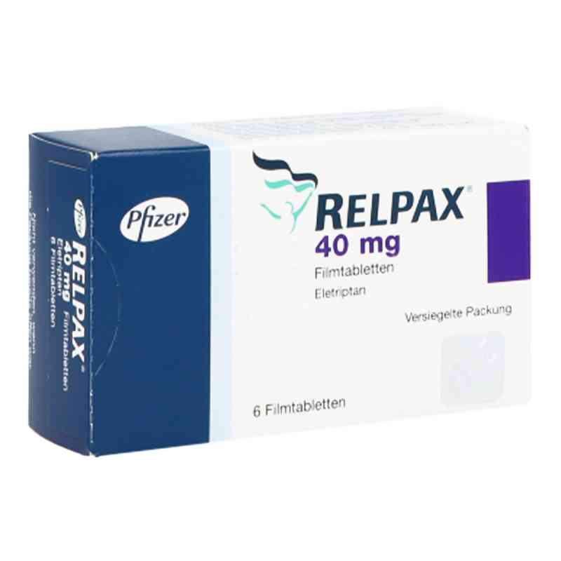 RELPAX 40mg 6 stk von Viatris Healthcare GmbH PZN 01658687