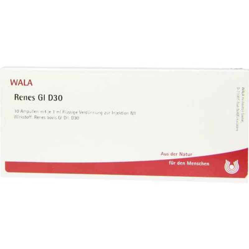Renes Gl D30 Ampullen 10X1 ml von WALA Heilmittel GmbH PZN 02830036