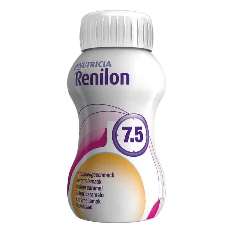 Renilon 7.5 Karamelgeschmack flüssig 4X125 ml von Danone Deutschland GmbH PZN 07225162