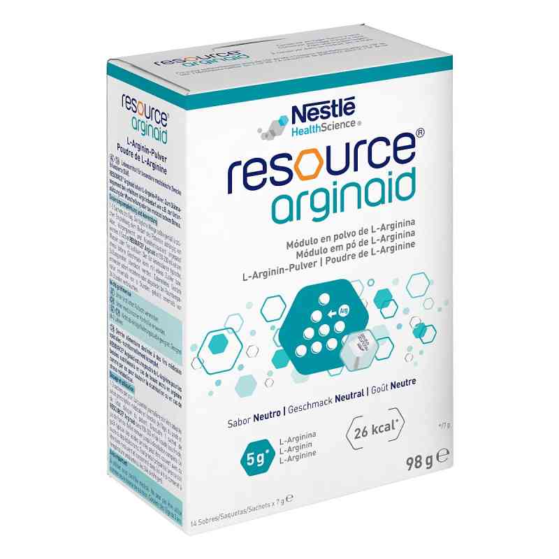 Resource Arginaid Pulver Sachets 12X14X7 g von Nestle Health Science (Deutschland) GmbH PZN 19725740