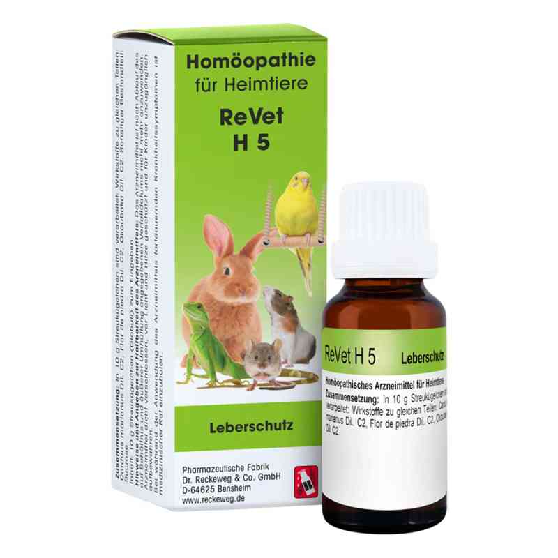 Revet H 5 veterinär Globuli 10 g von Dr.RECKEWEG & Co. GmbH PZN 03694782