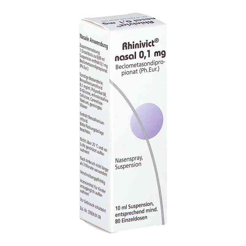 Rhinivict Nasal 0,1mg 10 ml von DERMAPHARM AG PZN 00332707