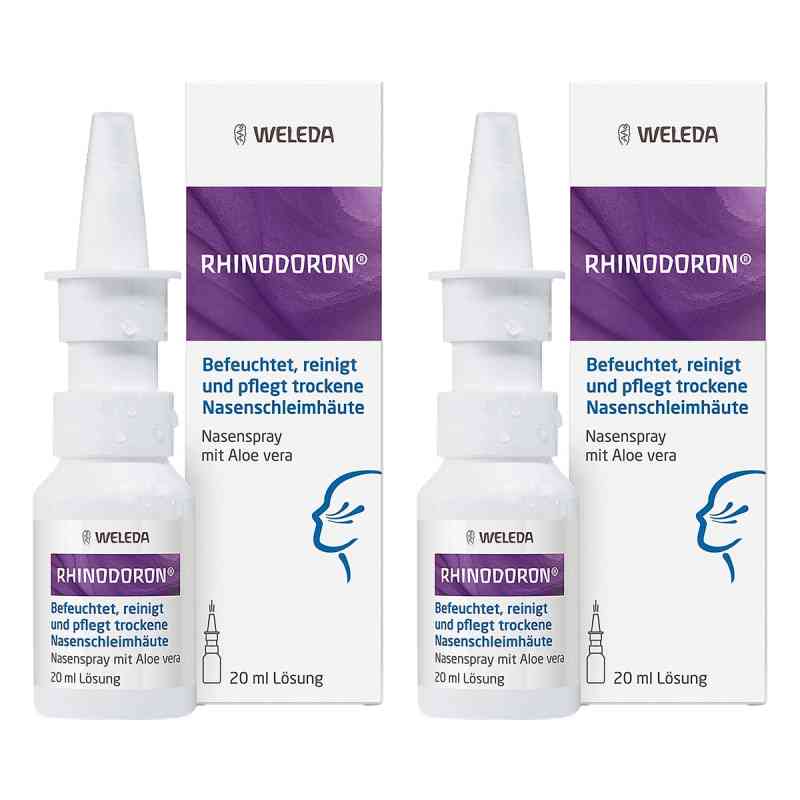 Rhinodoron Nasenspray Aloe Vera 2x20 ml von WELEDA AG PZN 08104330