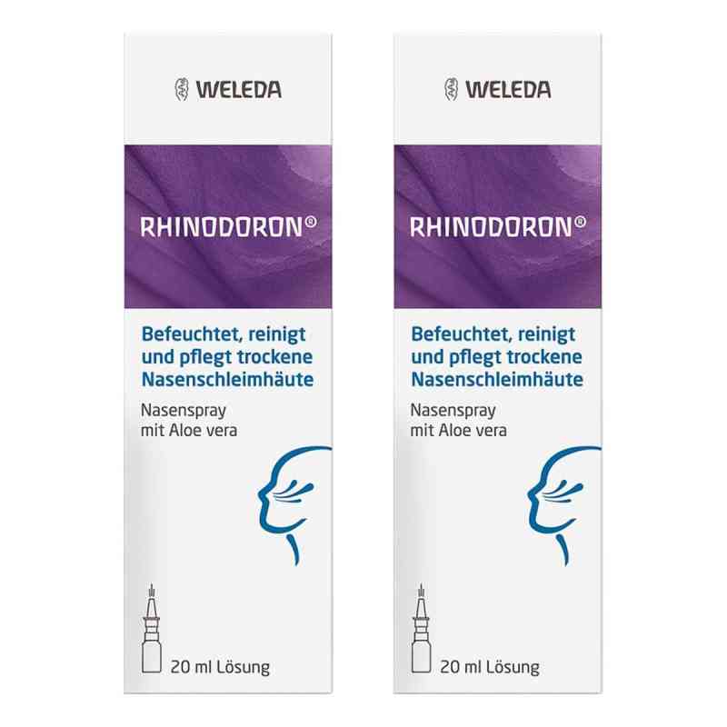 Rhinodoron Nasenspray Aloe Vera 2x20 ml von WELEDA AG PZN 08104603