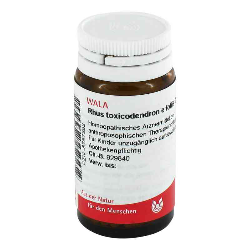 Rhus Tox. E Fol. D12 Globuli 20 g von WALA Heilmittel GmbH PZN 08787382