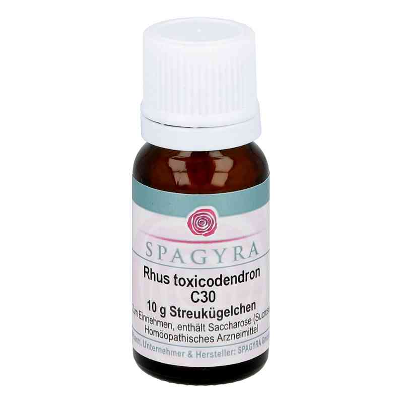 Rhus Toxicodendron C30 Globuli 10 g von Spagyra GmbH & Co KG PZN 11282711
