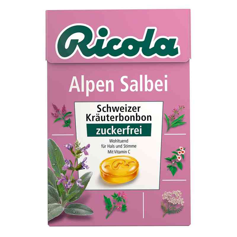 Ricola ohne Zucker Box Alpen Salbei Bonbons 50 g von Queisser Pharma GmbH & Co. KG PZN 10943435