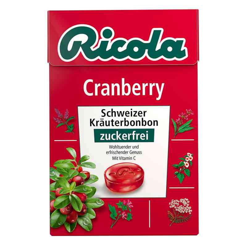 Ricola ohne Zucker Box Cranberry Bonbons 50 g von MARVECS GmbH PZN 02922353