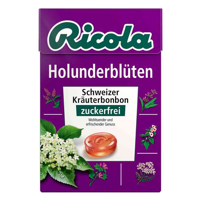 Ricola ohne Zucker Box Holunderblüten Bonbons 50 g von Queisser Pharma GmbH & Co. KG PZN 02258458