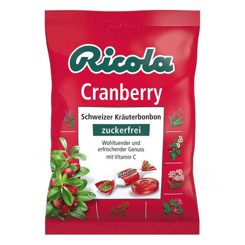 Ricola ohne Zucker Cranberry Bonbons 75 g von MARVECS GmbH PZN 09702011