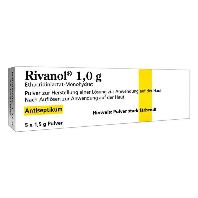 Rivanol 1,0g 5 stk von DERMAPHARM AG PZN 10056616