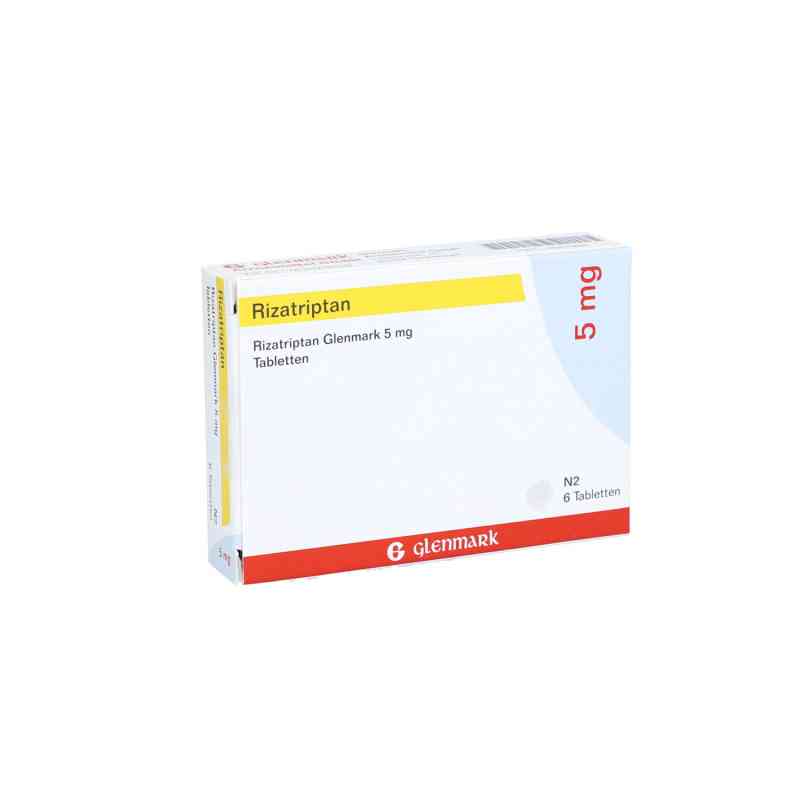 Rizatriptan Glenmark 5mg 6 stk von Glenmark Arzneimittel GmbH PZN 09947066