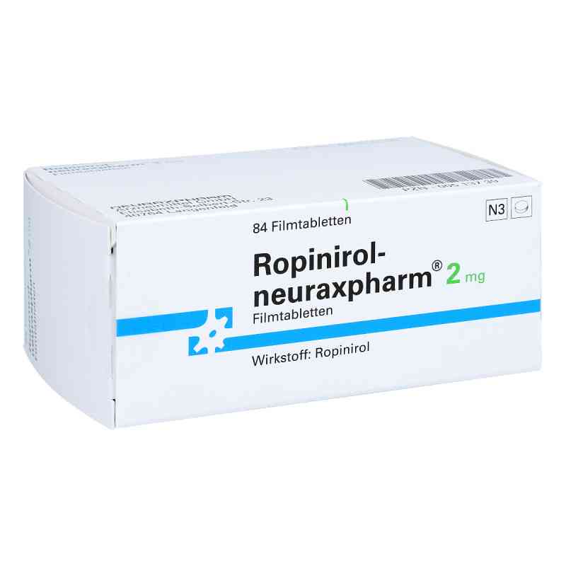 Ropinirol-neuraxpharm 2mg 84 stk von neuraxpharm Arzneimittel GmbH PZN 00513739
