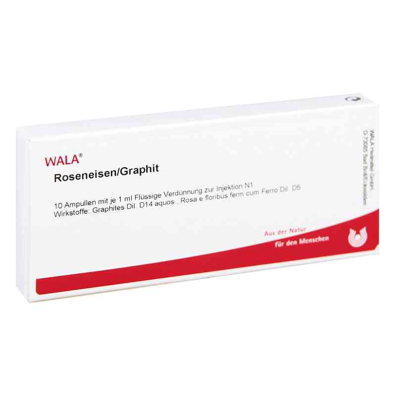 Roseneisen/ Graphit Ampullen 10X1 ml von WALA Heilmittel GmbH PZN 01752021