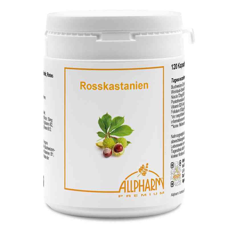 Rosskastanien Kapseln 120 stk von ALLPHARM Vertriebs GmbH PZN 03425384