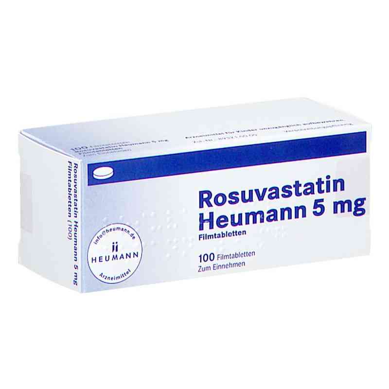 Rosuvastatin Heumann 5 mg Filmtabletten 100 stk von HEUMANN PHARMA GmbH & Co. Generica KG PZN 12397362