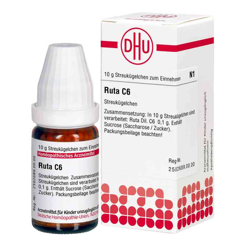 Ruta C6 Globuli 10 g von DHU-Arzneimittel GmbH & Co. KG PZN 04234982