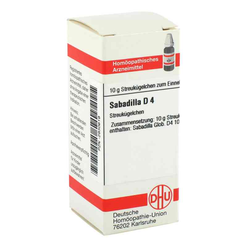 Sabadilla D4 Globuli 10 g von DHU-Arzneimittel GmbH & Co. KG PZN 02930619