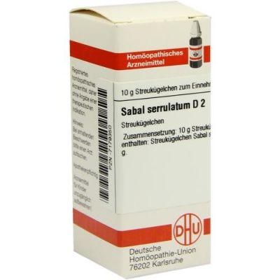 Sabal Serrul. D2 Globuli 10 g von DHU-Arzneimittel GmbH & Co. KG PZN 07179350