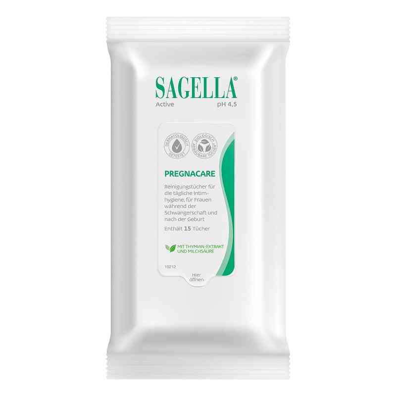 Sagella Active Pregnacare Intimtücher 15 stk von Cooper Consumer Health Deutschland GmbH PZN 19818341
