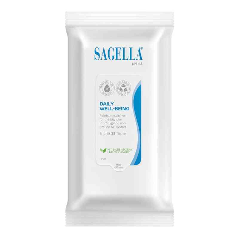 Sagella Ph 4,5 Daily Well-being Tücher 15 stk von Cooper Consumer Health Deutschland GmbH PZN 19824382