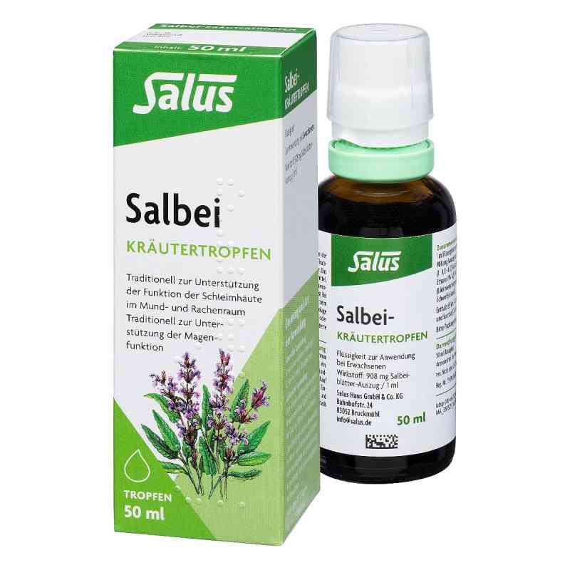 Salbei-Kräutertropfen Salus 50 ml von SALUS Pharma GmbH PZN 04492276