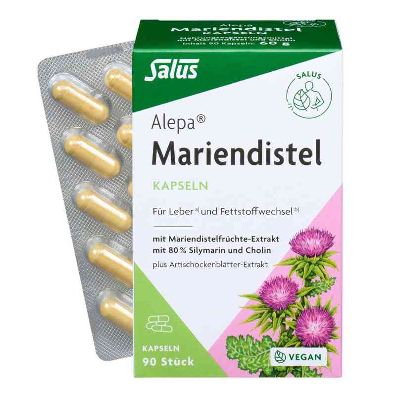 Salus Alepa Mariendistel Kapseln 90 stk von SALUS Pharma GmbH PZN 20065266