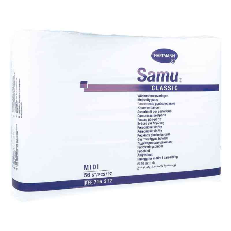 Samu Wöchnerinnen Vorlagen Classic midi 11x30 cm 56 stk von PAUL HARTMANN AG PZN 02842186