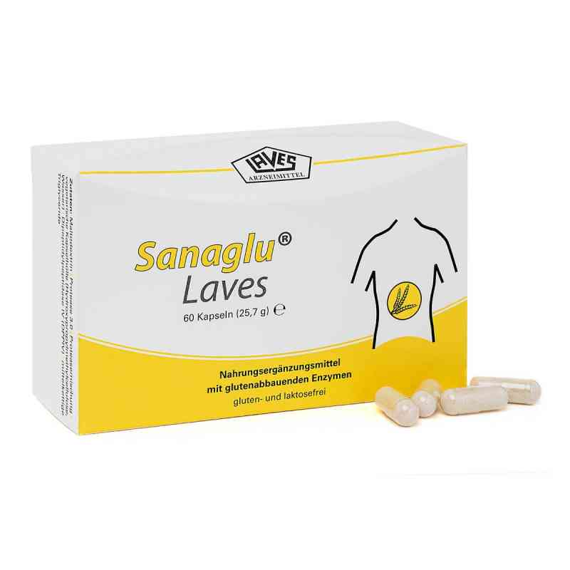 Sanaglu Laves Kapseln 60 stk von Laves-Arzneimittel GmbH PZN 10793094