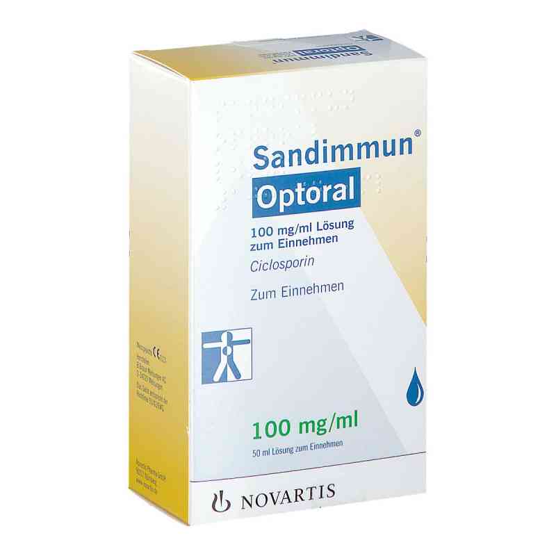 Sandimmun Optoral Lösung zum Einnehmen 50 ml von NOVARTIS Pharma GmbH PZN 04680256