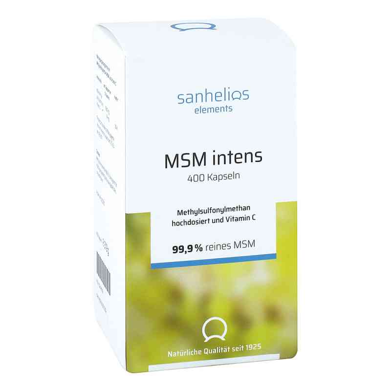 Sanhelios Msm Kapseln intens 1600 mg 400 stk von Hansa Naturheilmittel GmbH PZN 15242878