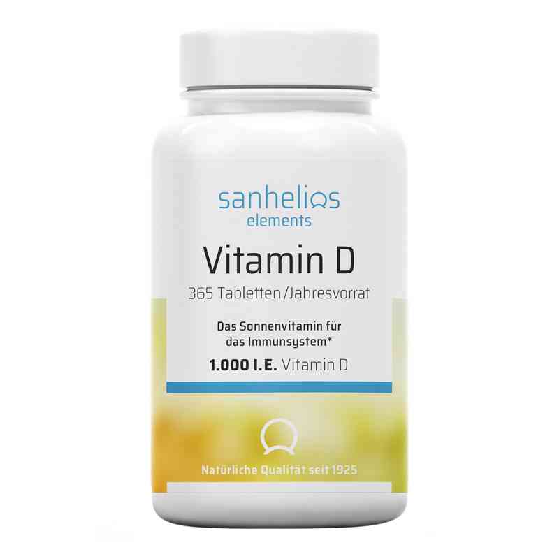 Sanhelios Vitamin D1 .000 I.e. Tabletten 365 stk von Hansa Naturheilmittel GmbH PZN 16319904