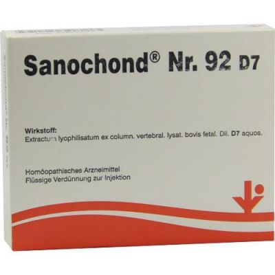 Sanochond Nummer 9 2 D7 Ampullen 5X2 ml von vitOrgan Arzneimittel GmbH PZN 06487546