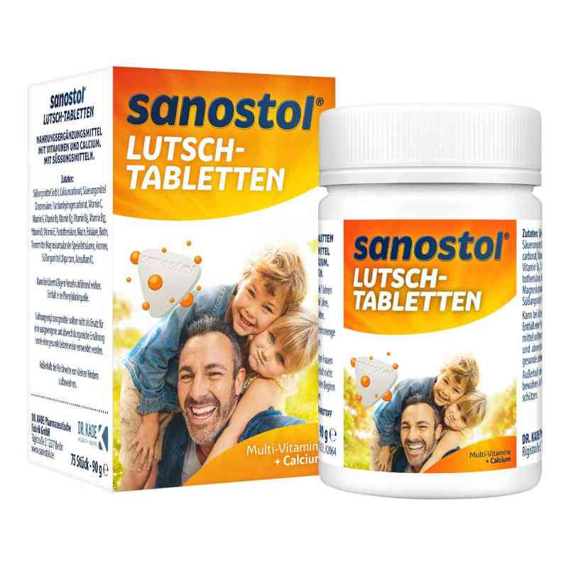 Sanostol Lutschtabletten 75 stk von DR. KADE Pharmazeutische Fabrik GmbH PZN 02038314
