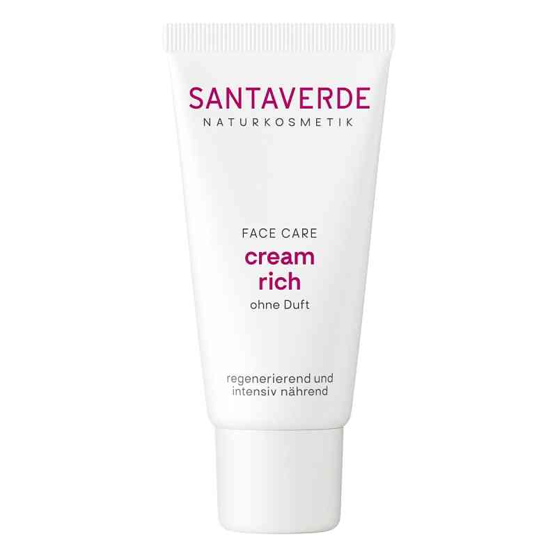 Santaverde Aloe Vera Creme rich ohne Duft 30 ml von SANTAVERDE GmbH PZN 04665038