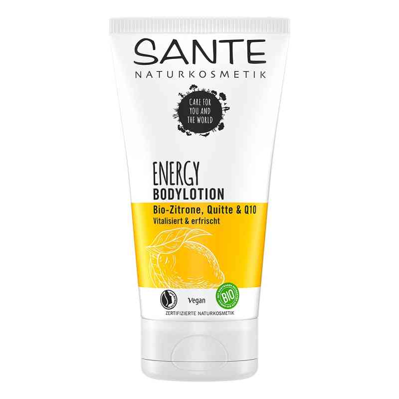 Sante Energy Bodylotion Bio-Zitrone, Quitte & Q10 150 ml von LOGOCOS Naturkosmetik GmbH & Co. KG PZN 19419291