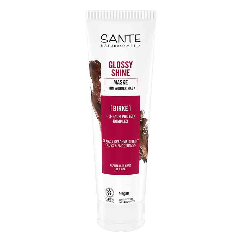 Sante Glossy Shine 1 Minute Wonder Maske 150 ml von LOGOCOS Naturkosmetik GmbH & Co. KG PZN 19419658