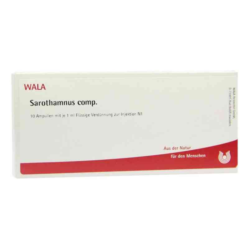 Sarothamnus compositus Ampullen 10X1 ml von WALA Heilmittel GmbH PZN 01752096