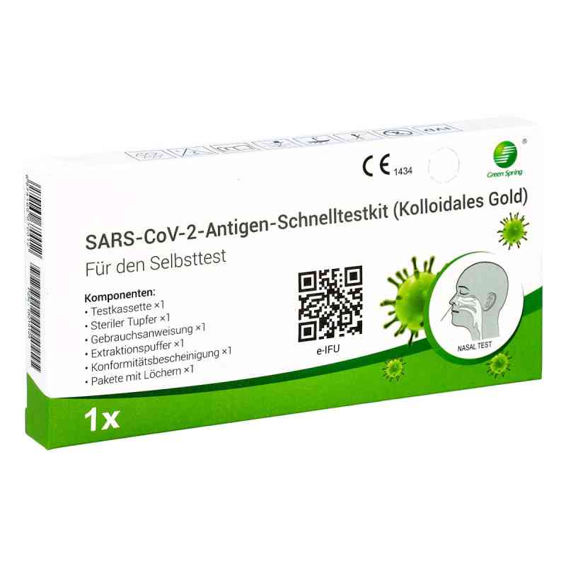 SARS-CoV-2-Antigen-Schnelltestkit Nasentest 1 stk von CTG China Trading GmbH PZN 18219124