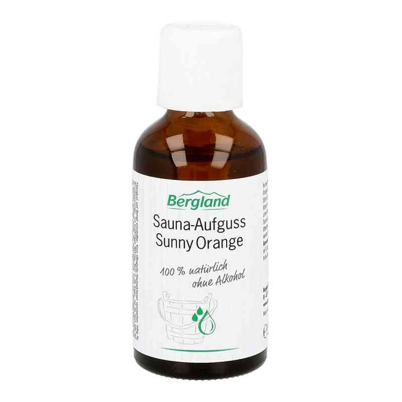 Sauna Aufguss Konzentrat Sunny Orange 50 ml von Bergland GmbH PZN 01747971