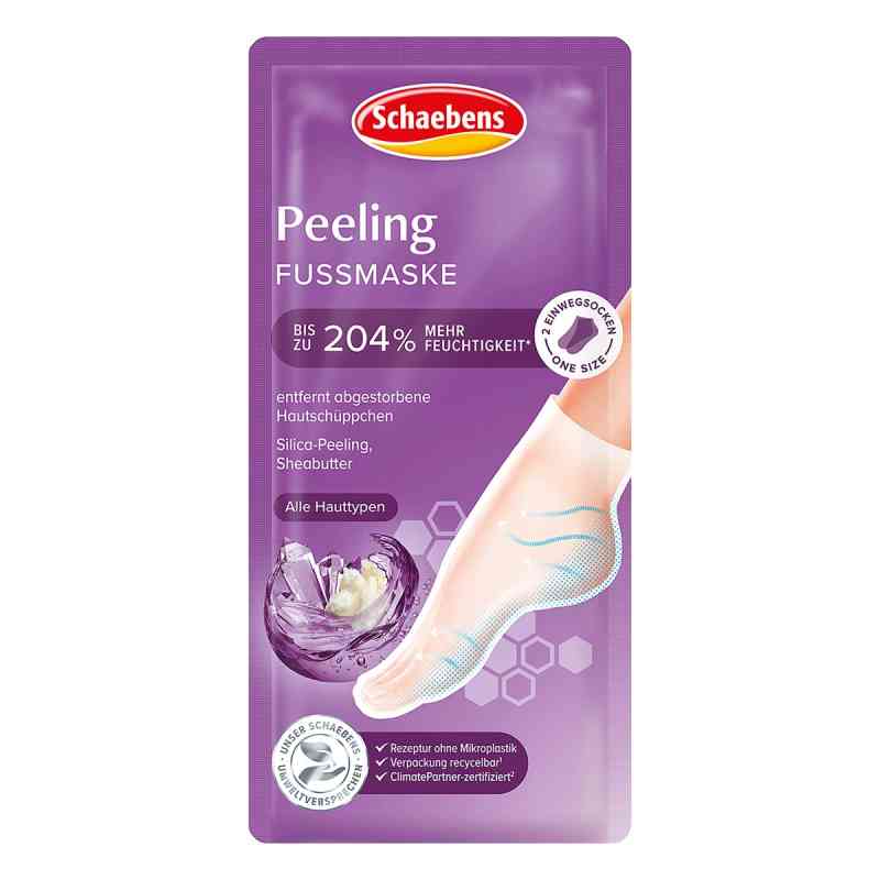 Schaebens Peeling Fußmaske 2 stk von A. Moras & Comp. GmbH & Co. KG PZN 18750581