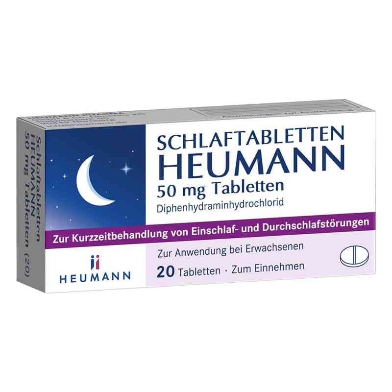Schlaftabletten Heumann 50 Mg Tabletten 20 stk von HEUMANN PHARMA GmbH & Co. Generica KG PZN 18487333
