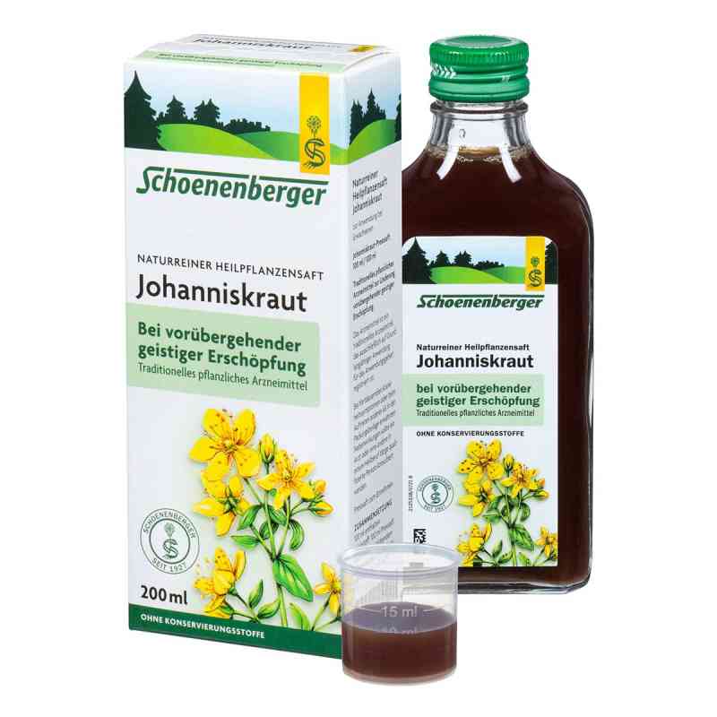 Schoenenberger Naturreiner Heilpflanzensaft Johanniskraut 200 ml von SALUS Pharma GmbH PZN 00692162