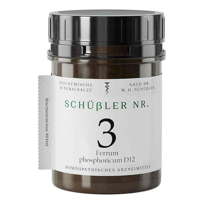 Schüssler Nummer 3 Ferrum phosphoricum D12 Tabletten 400 stk von Apofaktur e.K. PZN 10990400